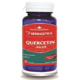 Quercetin+vitamina d3 30cps herbagetica