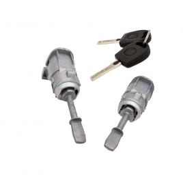 Set yale inchidere vw passat b5 lupo audi a6 c5 skoda superb 3u4 cu chei pentru usi fata stanga si dreapta