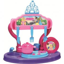 Bucatarie copii 15 piese princess maya and friends ucar toys uc126