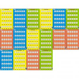 Set 16 puzzle-uri 0 - 100, 25 piese larsen lrp48