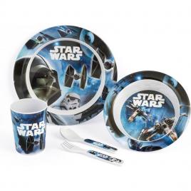 Set pentru masa melamina 5 piese star wars rogue one lulabi 8330500