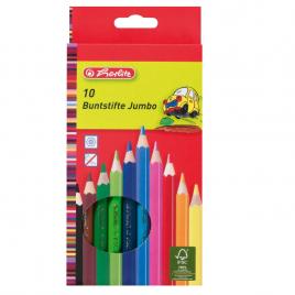 Creioane color jumbo 10 culori