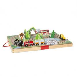 Set de joaca portabil trenuletul - melissa & doug