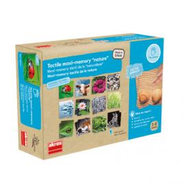 Joc de memorie tactil natura
