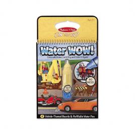 Apa magica carnet de colorat vehicule melissa and doug