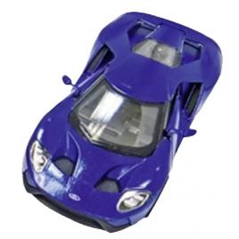 Masinuta die cast ford gt 2017, scara 1:38, 12.5 cm, albastra