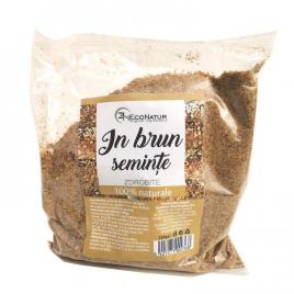 Seminte in brun zdrobite 250gr