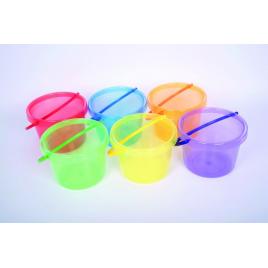 Set de 6 galetuse translucide colorate pentru activitati senzoriale