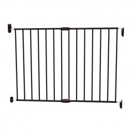 Poarta de siguranta extensibila noma, 62 – 102 cm, metal negru, n93330