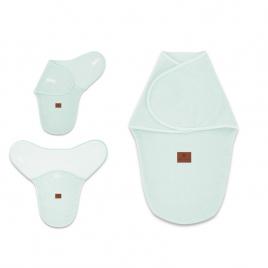 Miminu - sistem de infasare bebe, 0 - 3 luni, din tesatura thermofrotte, cold mint