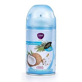Rezerva spray odorizant pentru incaperi clendy cocos si flori de bumbac, 300 ml