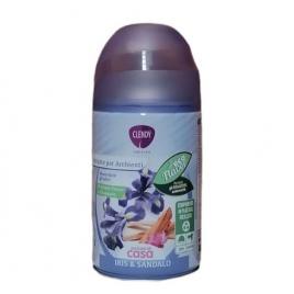 Rezerva spray odorizant pentru incaperi clendy iris si santal, 300 ml