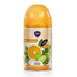 Rezerva spray odorizant pentru incaperi clendy portocale si bergamota, 300 ml