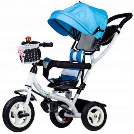 Tricicleta copii ecotoys jm-066-9l - albastra