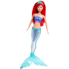 Papusa simba steffi love sparkle mermaid 29 cm cu lumini