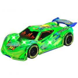 Masina dickie toys speed tronic 20 cm verde cu lumini si sunete