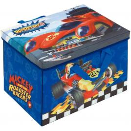 Cutie pentru depozitare jucarii transformabila mickey mouse and the roadster racers