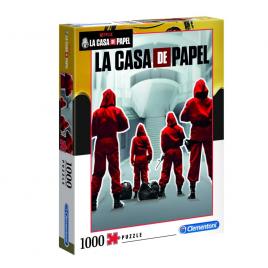 Puzzle la casa de papel 1000 de piese clementoni