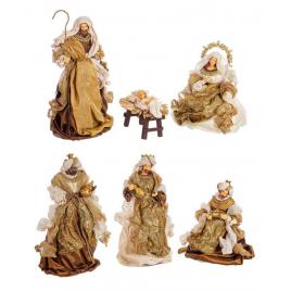 Set 6 figurine nasterea domnului  28x18x41 cm, 18x15x38 cm, 18x18x28 cm