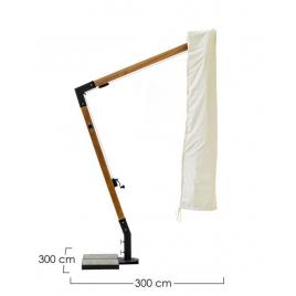 Husa protectie umbrela textil crem capua 53x260 cm