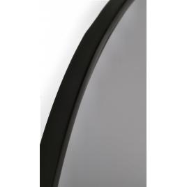 Oglinda fumurie perete fier negru smoke 70x1.5 cm