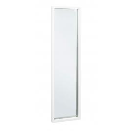 Oglinda perete lemn alb tiziano 32x5x122 cm