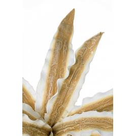 Set 12 flori aloe galbena alba 40x98 cm