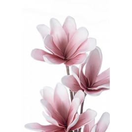 Set 12 flori artificiale magnolia roz 25x92 cm