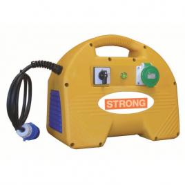 Convertizor electric STRONG SK1M, alimentare 230V, putere 1kVA, curent debitat 11A, 1 priza, carcasa plastic