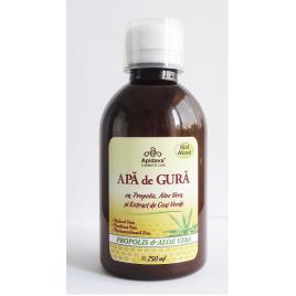 Apa de gura cu propolis si aloe vera 250ml apidava