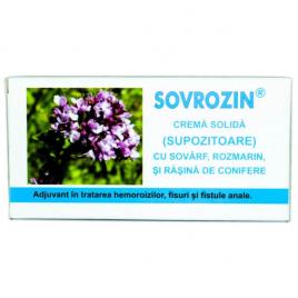 Sovrozin supozitoare 10x1.5gr elzin plant