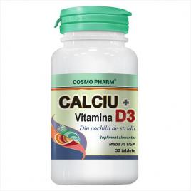 Calciu + vitamina d3 30tb cosmo pharm