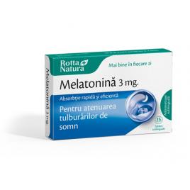 Melatonina 3mg 15tb rotta natura