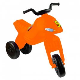 Motocicleta fara pedale, portocalie - robentoys