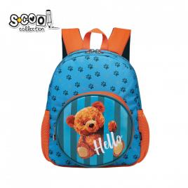 Ghiozdan gradinita hello, 33x27x15 cm - s-cool