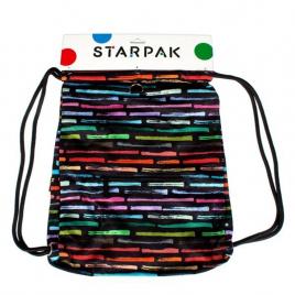 Sac sport art stripes, 46x35,5cm - starpak