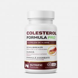 Colesterol formula pro (cu monacolina k si polen) 30cps vegetale nutrific