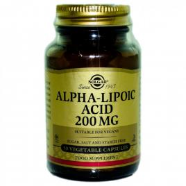 Alpha lipoic acid 200mg 50veg.caps solgar