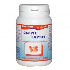 Calciu lactat 70cps favisan