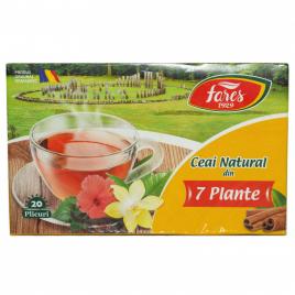 Ceai natural 7 plante 20dz fares