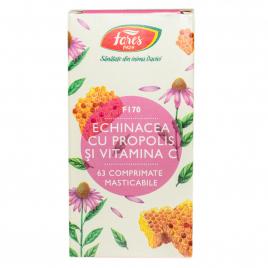 Echinacea propolis + vitamina c 63cpr fares