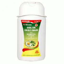 Gel dus&baie cu musetel 300ml favisan