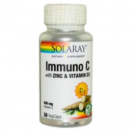 Immuno c plus zinc&vitamin d3 30cps secom