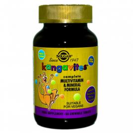 Kangavites multivitamin&mineral formula berry 60chewable tb solgar
