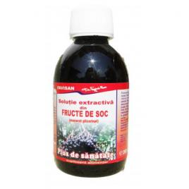 Solutie extractiva fructe soc 200ml favisan