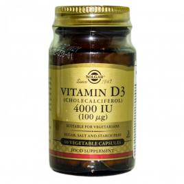 Vitamin d3 4000 iu veg. caps 60cps solgar