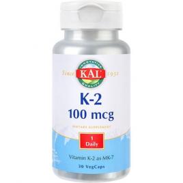 Vitamin k-2 100mcg 30cps secom
