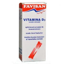 Vitamina d3 picaturi 30ml favisan