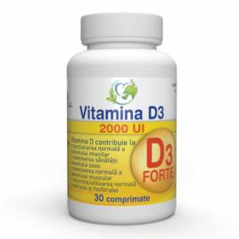 Vitamina d3 forte2000ui 30cpr justin pharma