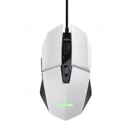 Mouse trust gxt109w felox 6400 dpi, alb